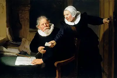 Der Schiffbauer und seine Frau (The Shipbuilder and his Wife) Rembrandt